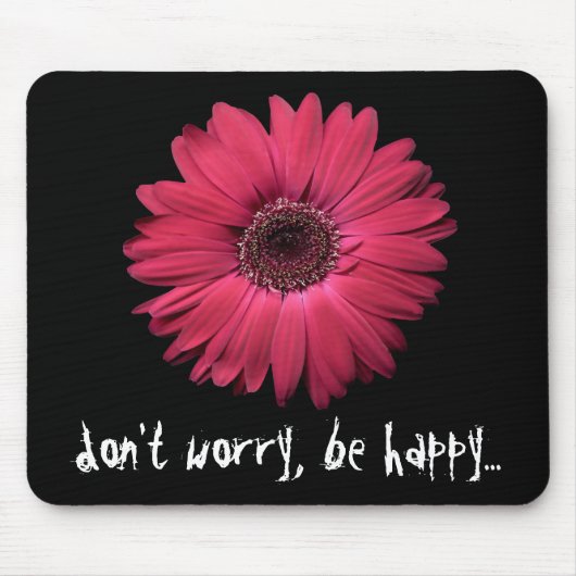 MUISMAT LOVE PINK Gerbera (Voorkant)