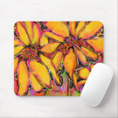 Muismat "Magische zonnebloem" (Met muis)