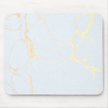 Muismat - Marble Gold Blue