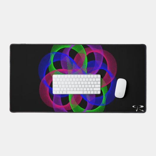 Muismat mat met dubbele geometrische lus (Keyboard & Muis)