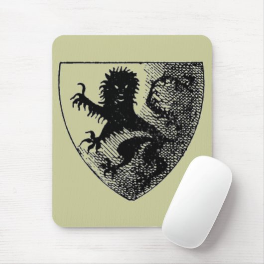 Muismat Medieval Shields (Met muis)