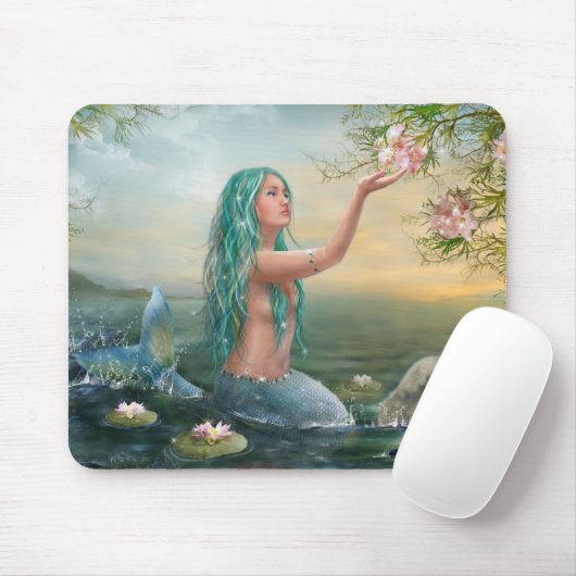 Muismat "Mermaid Ariel" (Met muis)