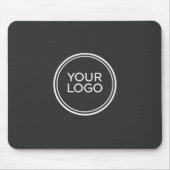 Muismat met aangepast logo | Moderne minimalistisc (Voorkant)