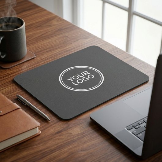 Muismat met aangepast logo | Moderne minimalistisc