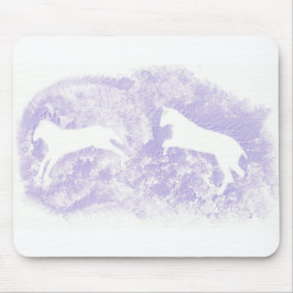 Muismat met Abstract paardenontwerp