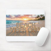 Muismat met alleen strandvibes (Met muis)