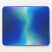 Muismat met blauw en Turquoise Design (Voorkant)