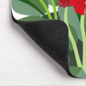 Muismat met bloemen (Hoek)