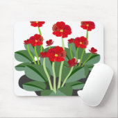 Muismat met bloemen (Met muis)