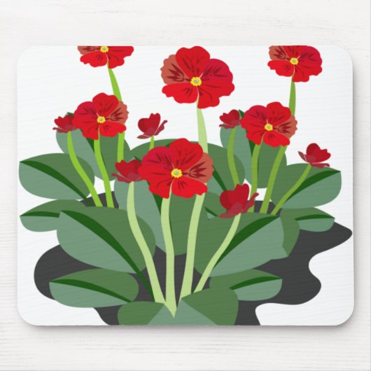Muismat met bloemen (Voorkant)