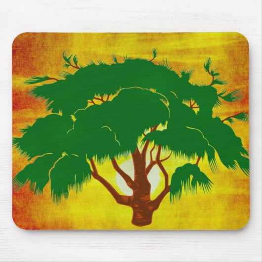 Muismat met boom (Voorkant)