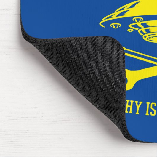 Muismat met BSR logo (Hoek)