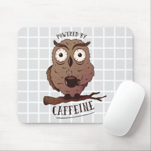 Muismat met Caffeine Owl Grid