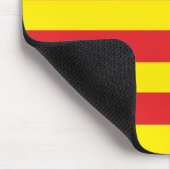 Muismat met Catalaanse vlag "Serenya" (Hoek)