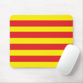 Muismat met Catalaanse vlag "Serenya" (Met muis)