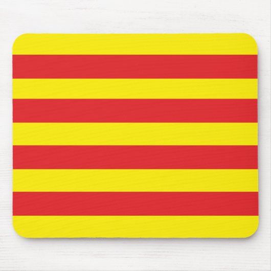 Muismat met Catalaanse vlag "Serenya" (Voorkant)