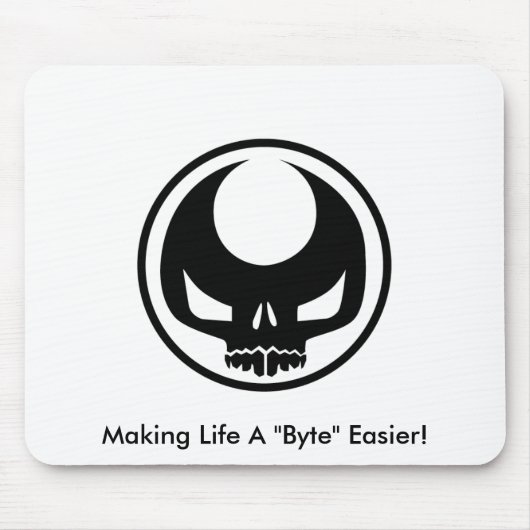 Muismat met CC-Logo en -slogan (Voorkant)