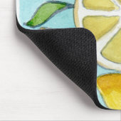 Muismat met citroenontwerp (Hoek)