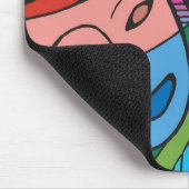 Muismat met de bioscoopmaskers (Hoek)