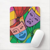 Muismat met de bioscoopmaskers (Met muis)