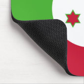 Muismat met de Burundese vlag (Hoek)