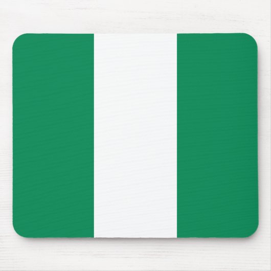 Muismat met de Nigeriaanse vlag (Voorkant)
