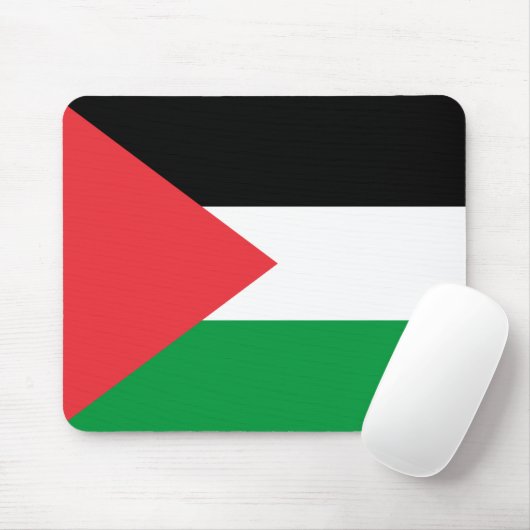 Muismat met de Palestijnse vlag (Met muis)