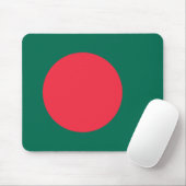 Muismat met de vlag van Bangladesh (Met muis)