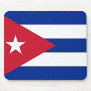 Muismat met de vlag van Cuba