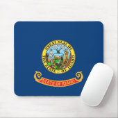 Muismat met de vlag van de staat Idaho - VS (Met muis)