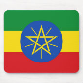 Muismat met de vlag van Ethiopië (Voorkant)
