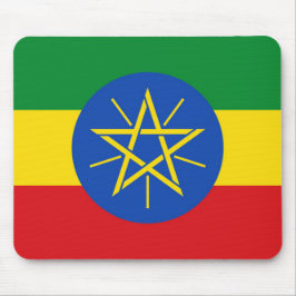 Muismat met de vlag van Ethiopië