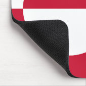 Muismat met de vlag van Groenland (Hoek)