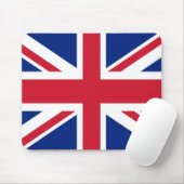 Muismat met de vlag van het Verenigd Koninkrijk (Met muis)