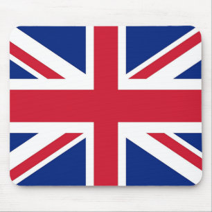 Muismat met de vlag van het Verenigd Koninkrijk