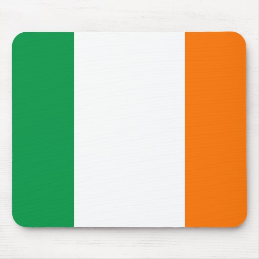 Muismat met de vlag van Ierland (Voorkant)