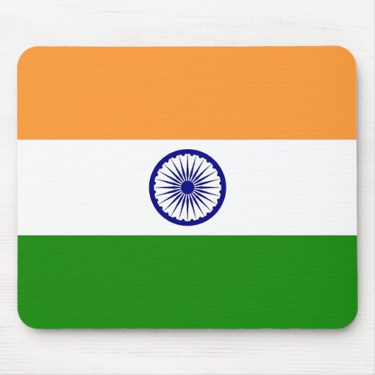Muismat met de vlag van India (Voorkant)