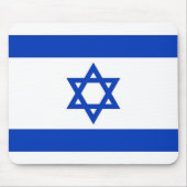 Muismat met de vlag van Israël (Voorkant)