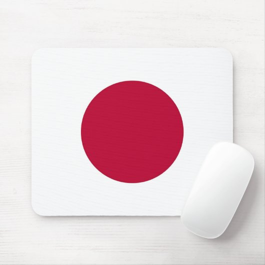 Muismat met de vlag van Japan (Met muis)