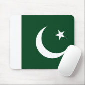 Muismat met de vlag van Pakistan (Met muis)