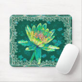Muismat met Designer Water Lily (Met muis)