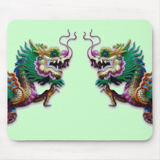 Muismat met dubbele dragons (Voorkant)
