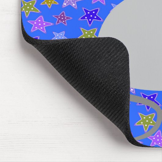 Muismat met een Cute Mouse (Hoek)