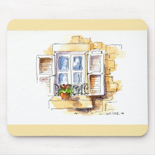 Muismat met een Uitzicht (Voorkant)