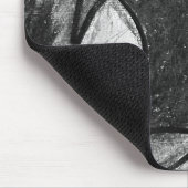 Muismat met gebrek aan blauwe design (Hoek)