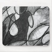 Muismat met gebrek aan blauwe design (Voorkant)