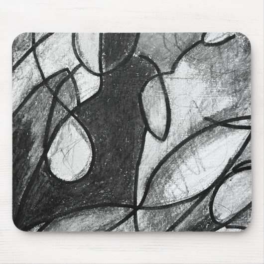 Muismat met gebrek aan blauwe design (Voorkant)