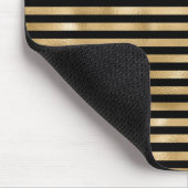 Muismat met gouden en zwarte streep (Hoek)