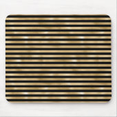 Muismat met gouden en zwarte streep (Voorkant)