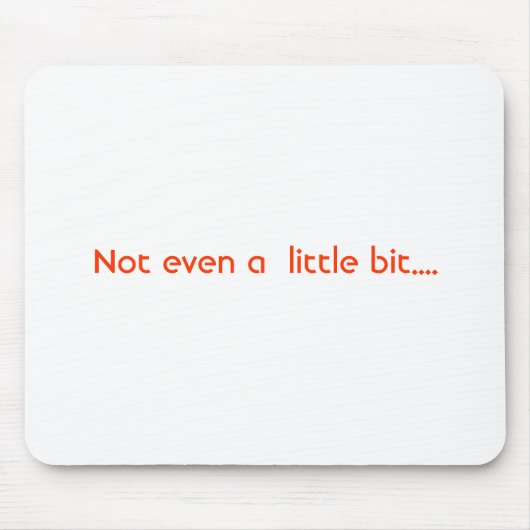 Muismat met houding. (Voorkant)